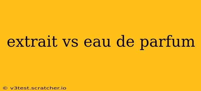 extrait vs eau de parfum