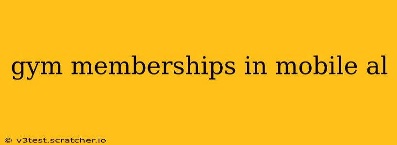 gym memberships in mobile al