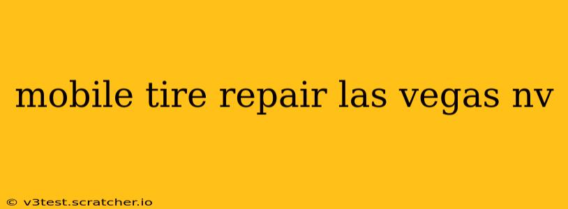mobile tire repair las vegas nv